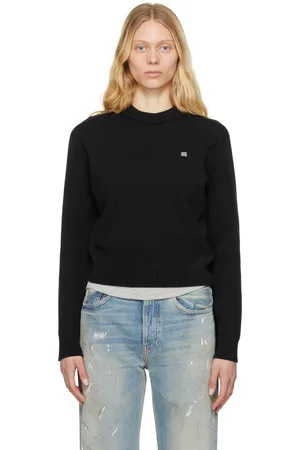 Acne Studios Pull noir en coton