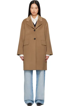 Max Mara Manteau brun en laine - 