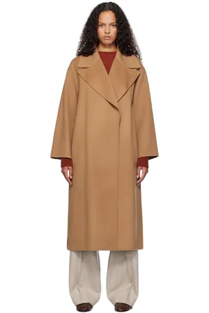 Max Mara Manteau Olanda brun clair - 