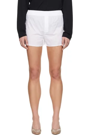 Ami Boxer blanc en coton à logo Ami de cœur