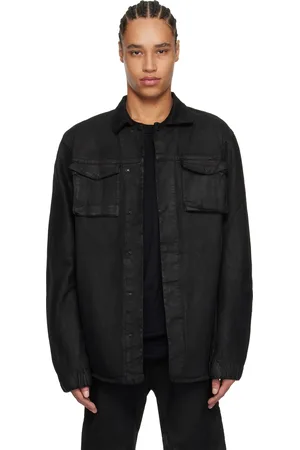 11 BY BORIS BIDJAN SABERI Blouson SIB noir en denim
