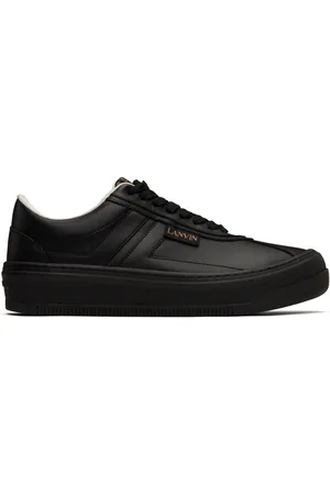 Lanvin Baskets Cash noires à logos