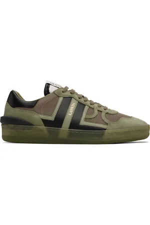 Lanvin Baskets Clay kaki en filet