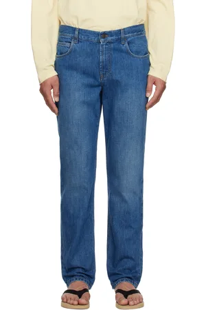 The Row Jean Jaxon bleu