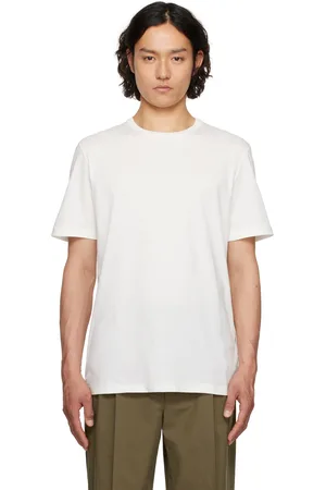 The Row T-shirt Luke blanc