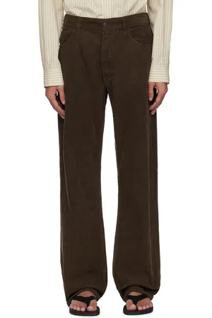 The Row Pantalon Burt brun