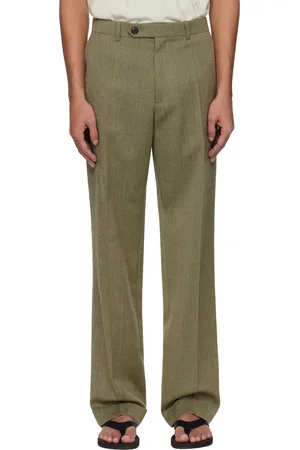 The Row Pantalon Seth kaki