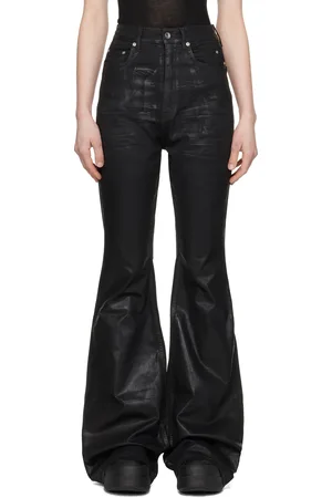 Rick Owens Jean semi-évasé Bolan noir - Hollywood