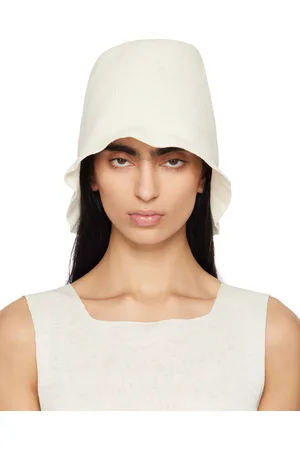 The Row Chapeau bob Jashi blanc
