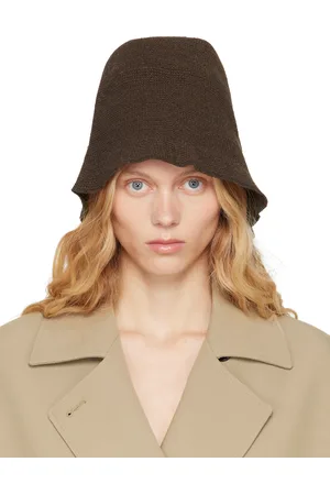 The Row Chapeau bob Jashi brun