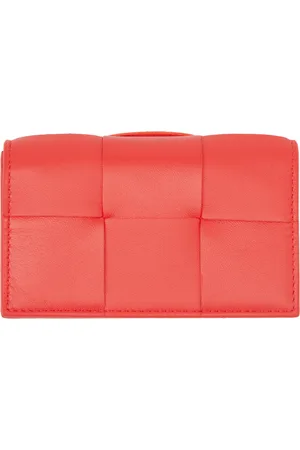 Bottega Veneta Porte-cartes orange