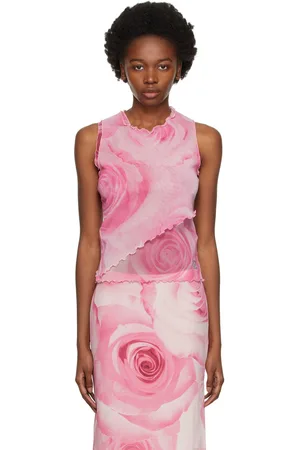 BLUMARINE Débardeur rose
