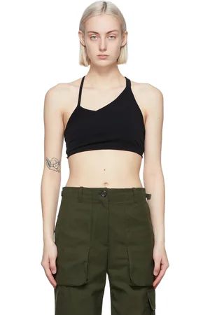 Helmut Lang Débardeur asymétrique noir Bra