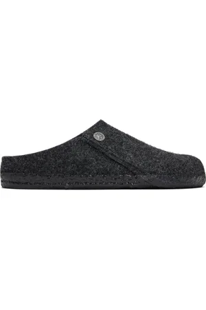 Birkenstock Pantoufles étroites Zermatt grises