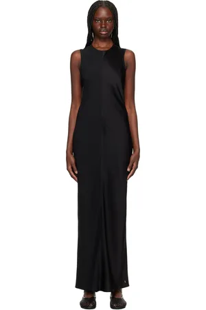 Ami Robe longue droite noire