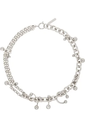 Justine Clenquet Collier Holly argenté