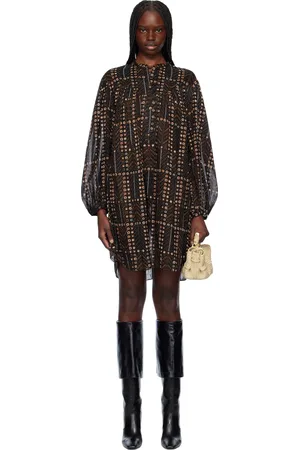Isabel Marant Robe courte Melinda noire