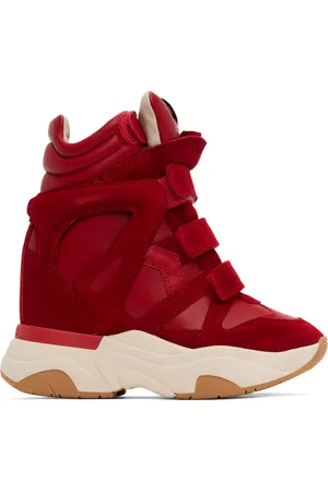 Isabel Marant Baskets Balskee rouges