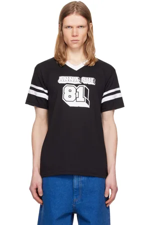 Anna Sui T-shirt noir et blanc à logo