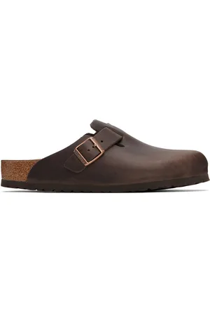 Birkenstock Flâneurs à enfiler Boston bruns