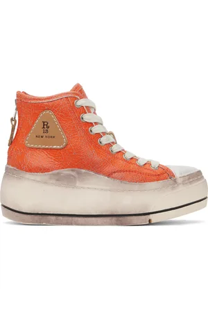 R13 Baskets montantes Kurt orange