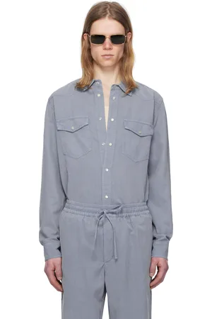 Isabel Marant Chemise Vasco bleue