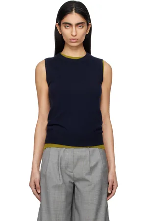 Arch4 Gilet Alessandra bleu marine