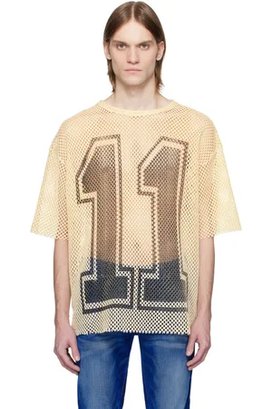 Cout de la Liberte T-shirt de football Roosevelt OG blanc cassé en résille