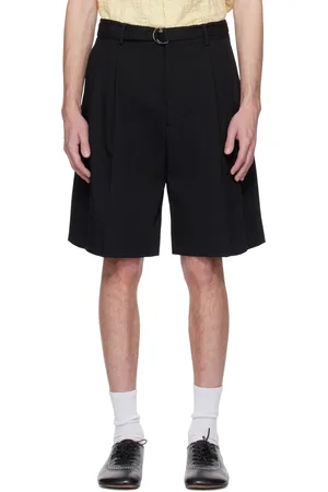 CMMN SWDN Short Marshall noir à plis