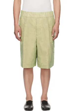 DRIES VAN NOTEN Short étagé vert