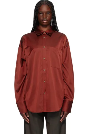 Gia Studios Chemise Chusa rouge