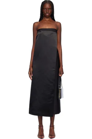 Gia Studios Robe longue Dove noire