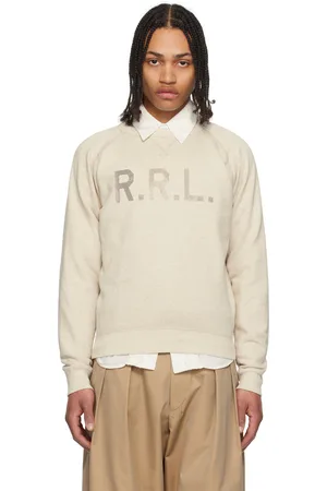 Ralph Lauren Henley teint en plongée vert en tricot gaufré