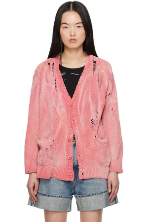 R13 Cardigan boyfriend rose