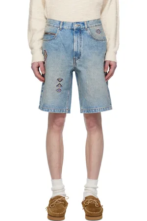 Isabel Marant Short Jerryli bleu en denim