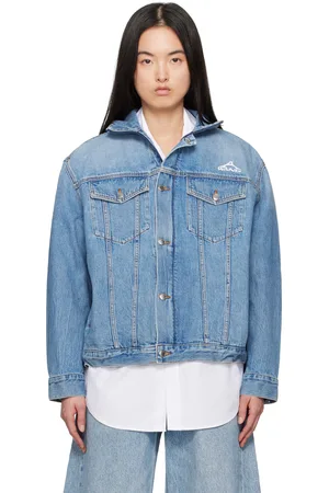 Alexander Wang Blouson bleu en denim léger