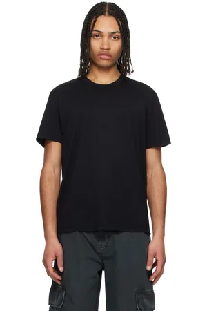 Les Tien Ensemble de trois t-shirts noirs à coupe classique