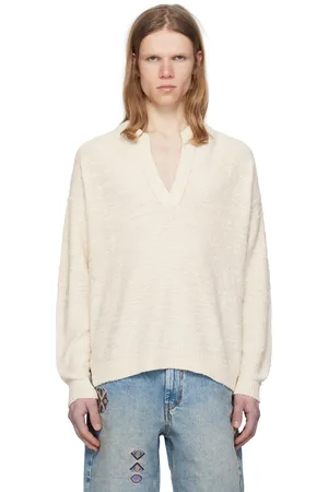 Isabel Marant Pull Arnold blanc cassé