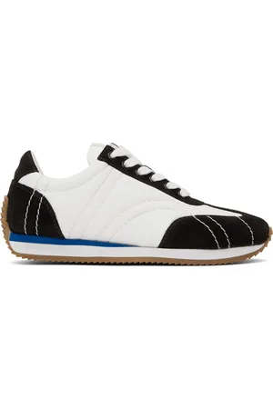 Totême Baskets Sport blanc et brun