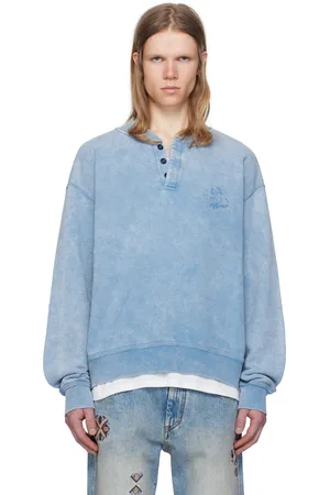 Isabel Marant Pull molletonné Mathias bleu