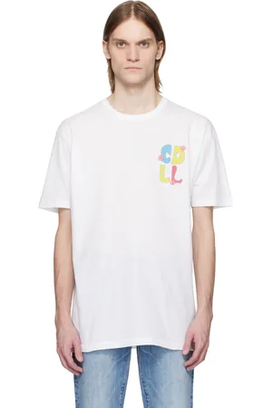 Cout de la Liberte T-shirt Freddie blanc à logos floraux