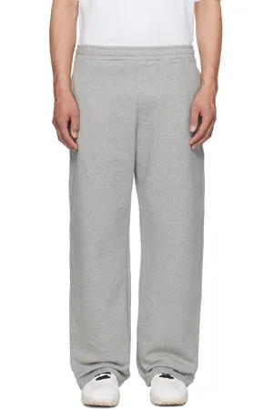 Marine Serre Pantalon de survêtement gris à logo