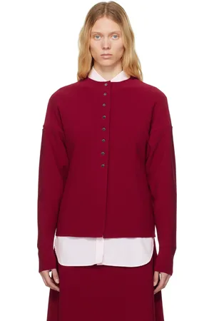 Birrot Cardigan rouge - Lay2