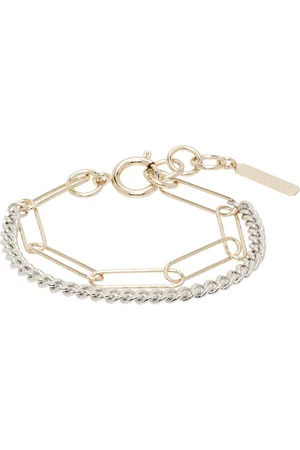 Justine Clenquet Bracelet Pixie argenté et doré