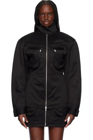 MUGLER Blouson cargo noir