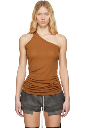 Rick Owens Débardeur orange à bretelle unique - Hollywood