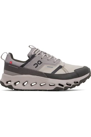 On Running Baskets imperméables Cloudhoriz gris et beige