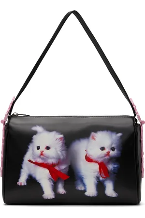 ASHLEY WILLIAMS Sac Spellbind noir à image de chatons