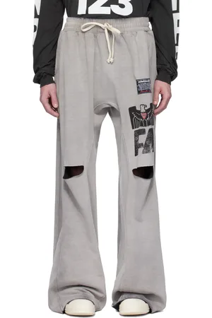RIVINGTON roi Rebis Pantalon de survêtement Faster Flight gris à écusson