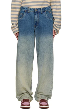 DIME Jean ample bleu